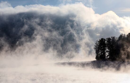 Зима в Красноярском крае