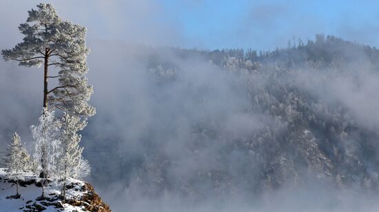 Зима в Красноярском крае