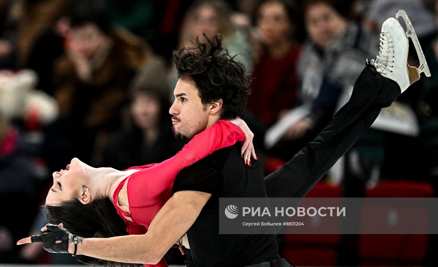 Фигурное катание. Чемпионат России 2025. Танцы на льду. Ритмический танец 