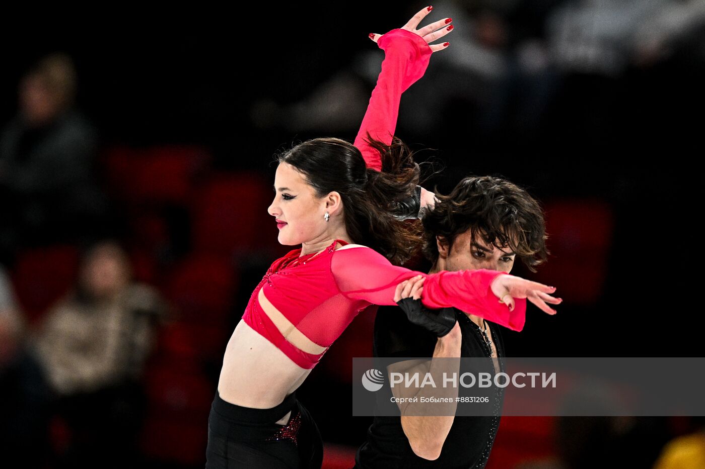 Фигурное катание. Чемпионат России 2025. Танцы на льду. Ритмический танец 