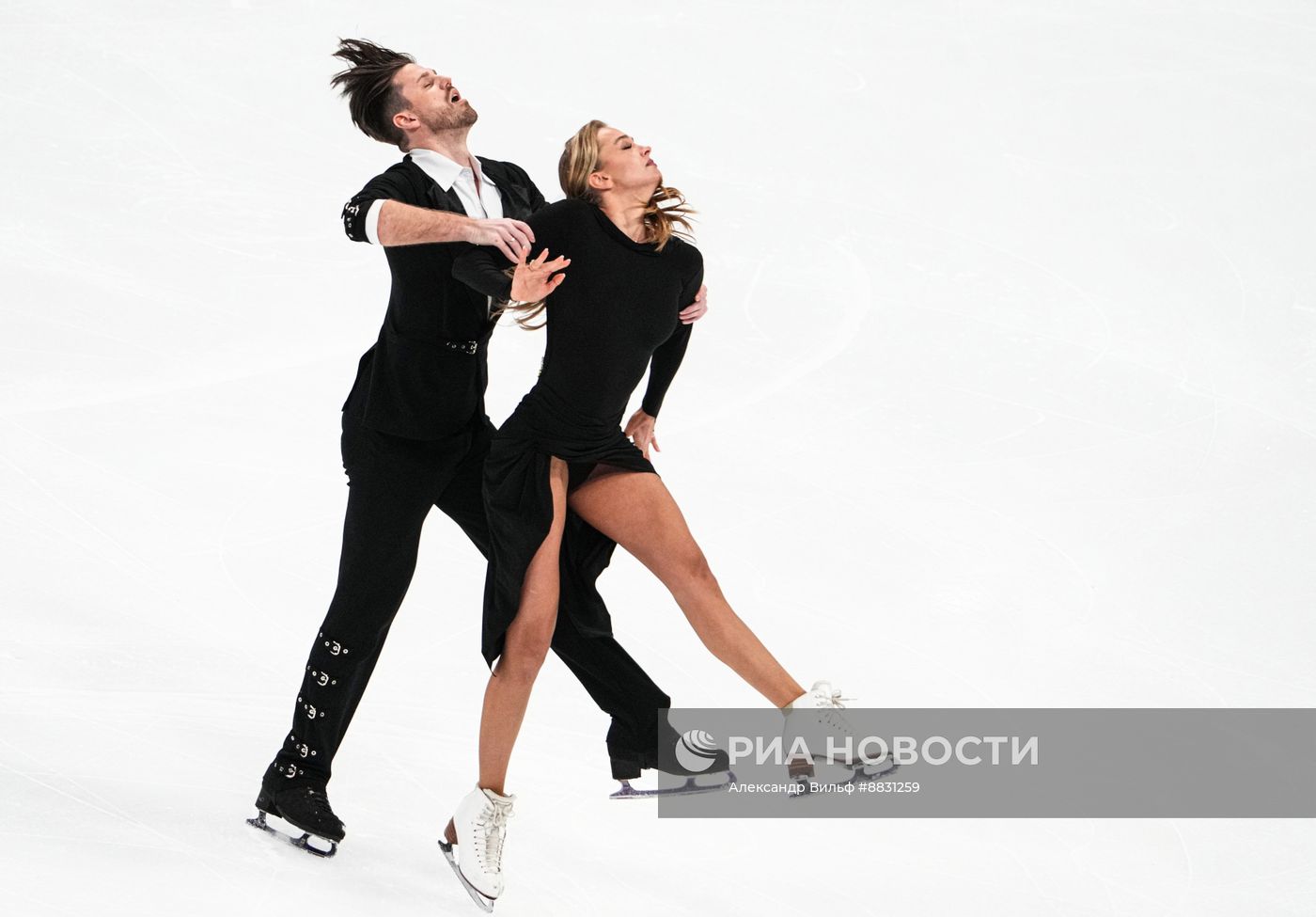 Фигурное катание. Чемпионат России 2025. Танцы на льду. Ритмический танец