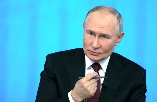 Итоги 2024 года с Владимиром Путиным