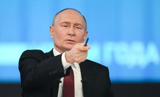 Итоги 2024 года с Владимиром Путиным