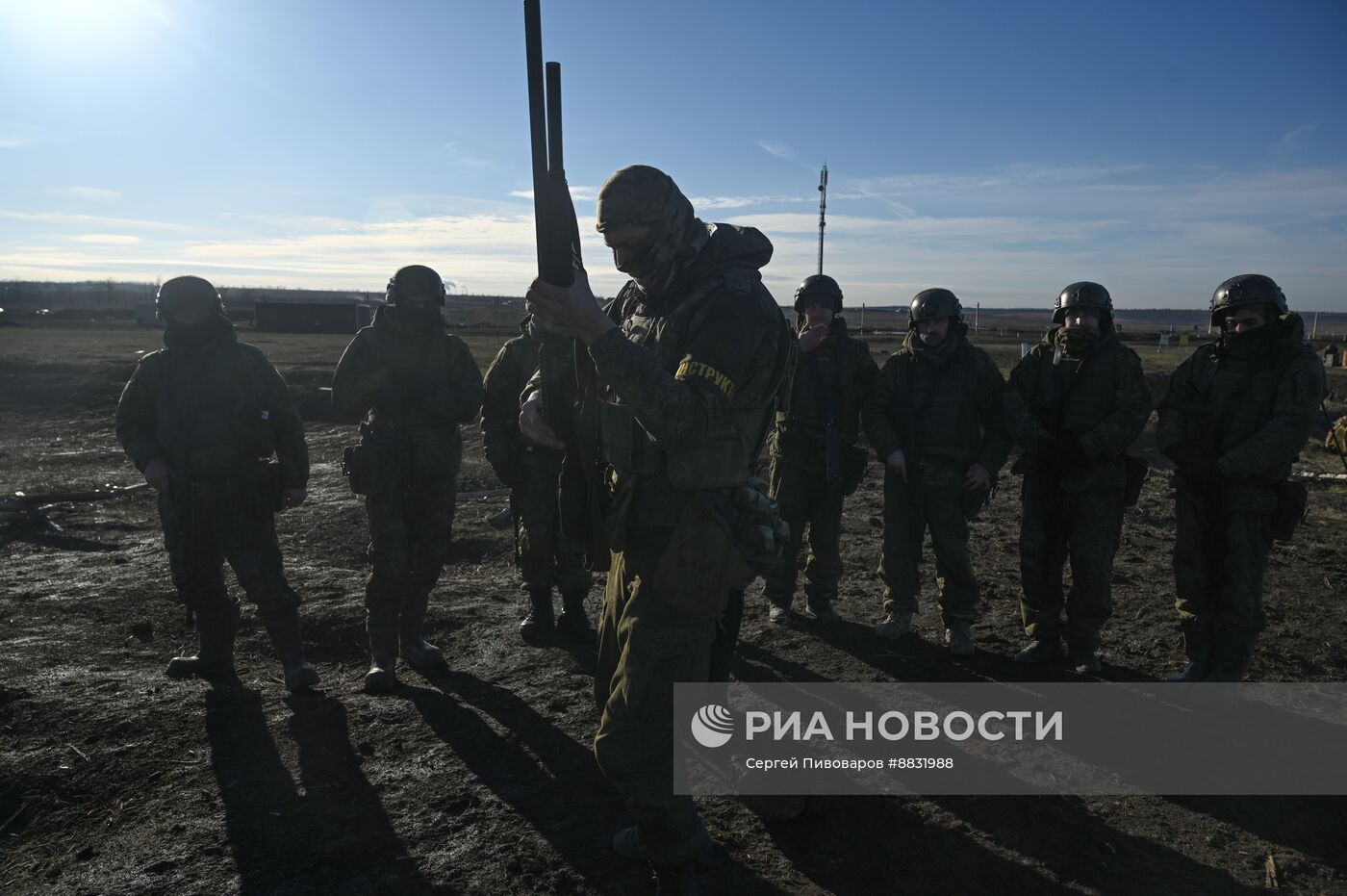 Подготовка военнослужащих перед отправкой в зону СВО