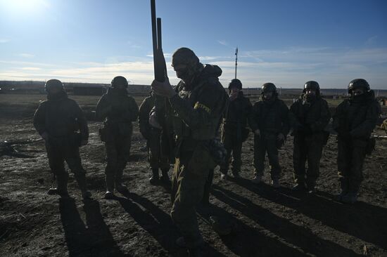 Подготовка военнослужащих перед отправкой в зону СВО