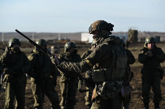 Подготовка военнослужащих перед отправкой в зону СВО