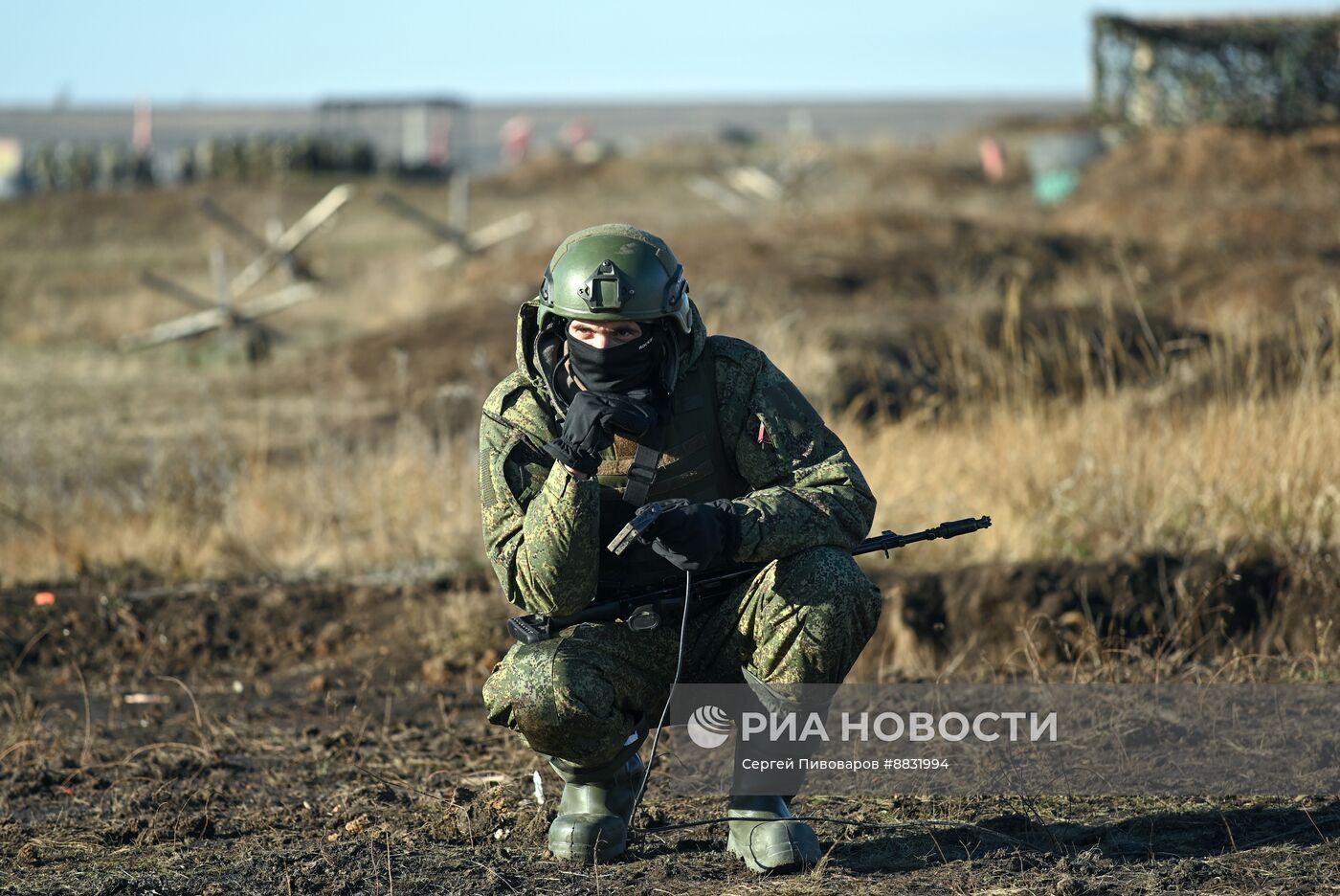 Подготовка военнослужащих перед отправкой в зону СВО