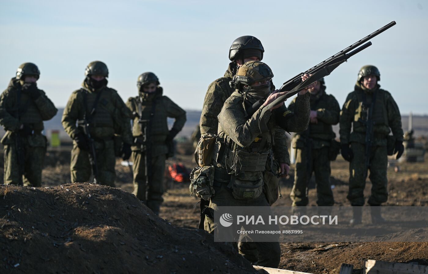 Подготовка военнослужащих перед отправкой в зону СВО