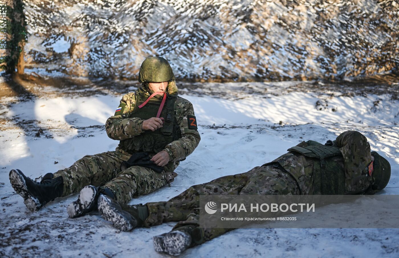 Обучение тактической медицине штурмовиков ЦВО на Красноармейском направлении