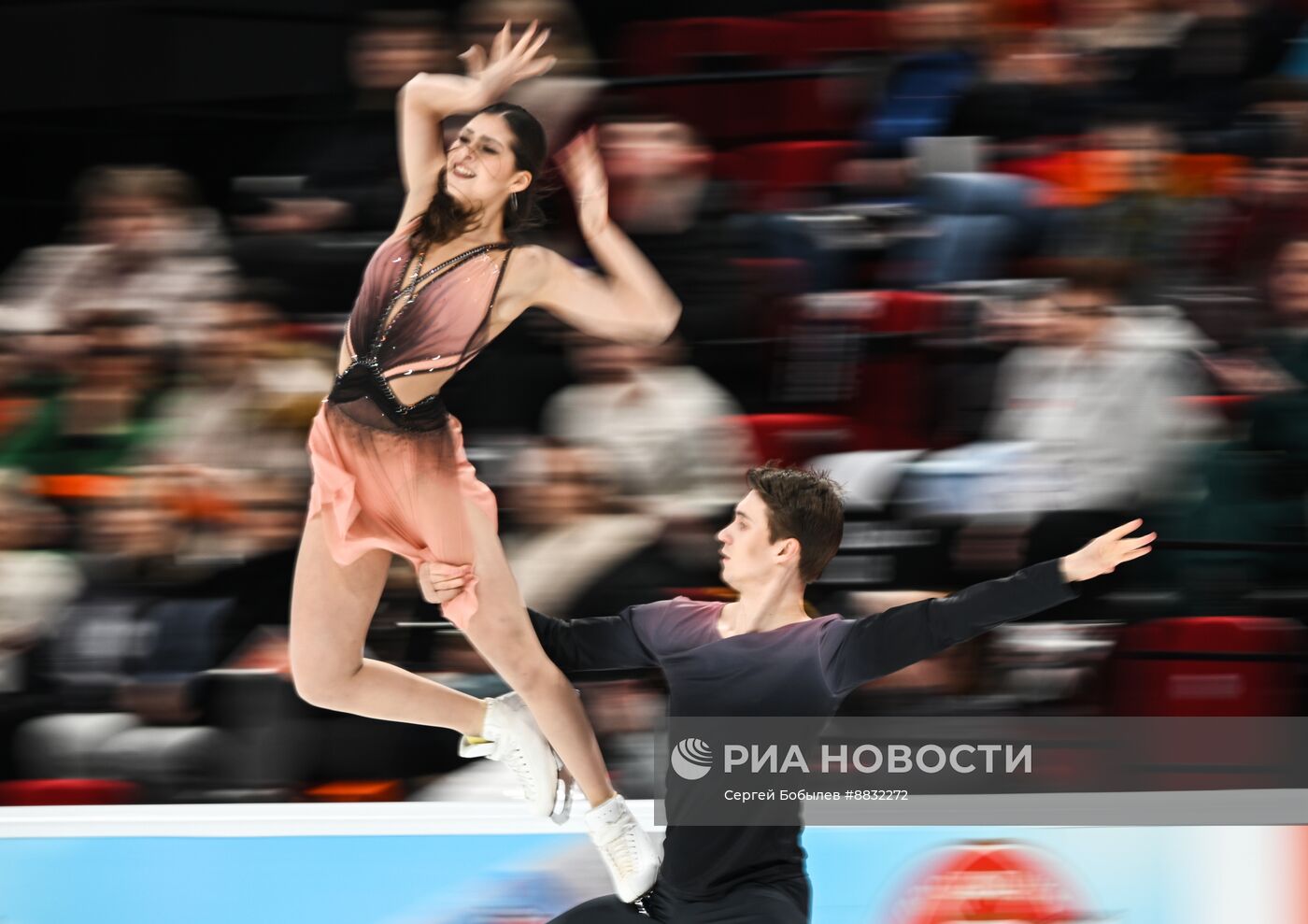 Фигурное катание. Чемпионат России 2025. Танцы на льду. Произвольный танец
