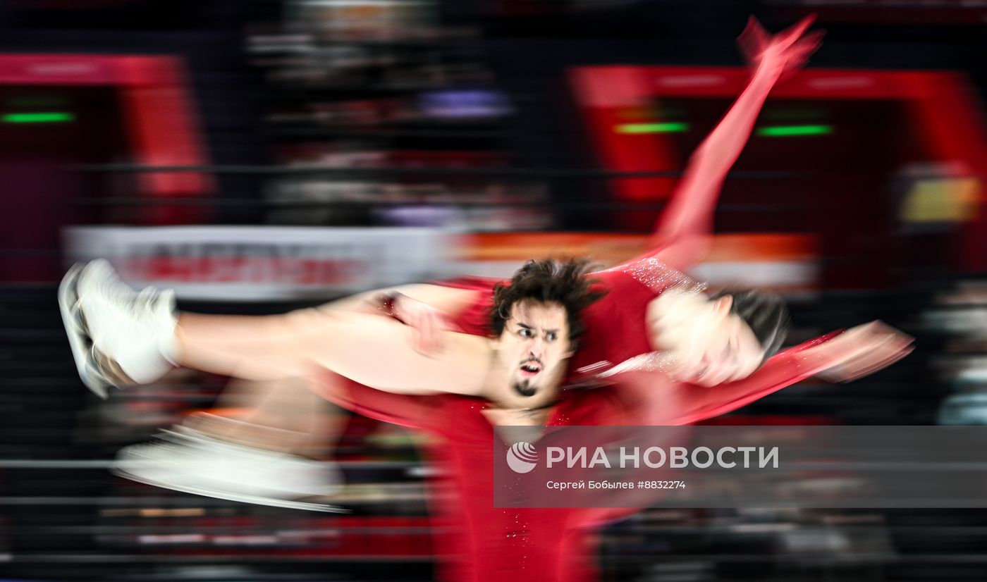 Фигурное катание. Чемпионат России 2025. Танцы на льду. Произвольный танец