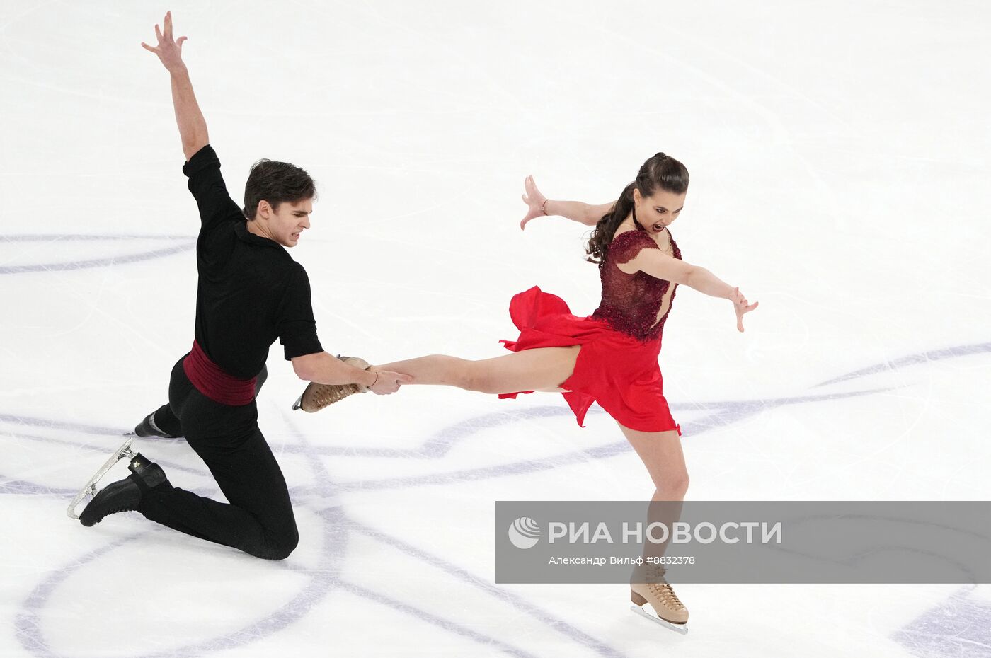 Фигурное катание. Чемпионат России 2025. Танцы на льду. Произвольный танец