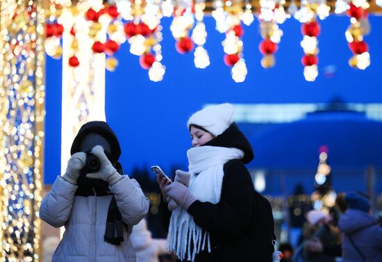 Подготовка Новосибирска к Новому году