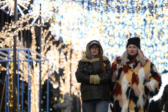 Подготовка Новосибирска к Новому году