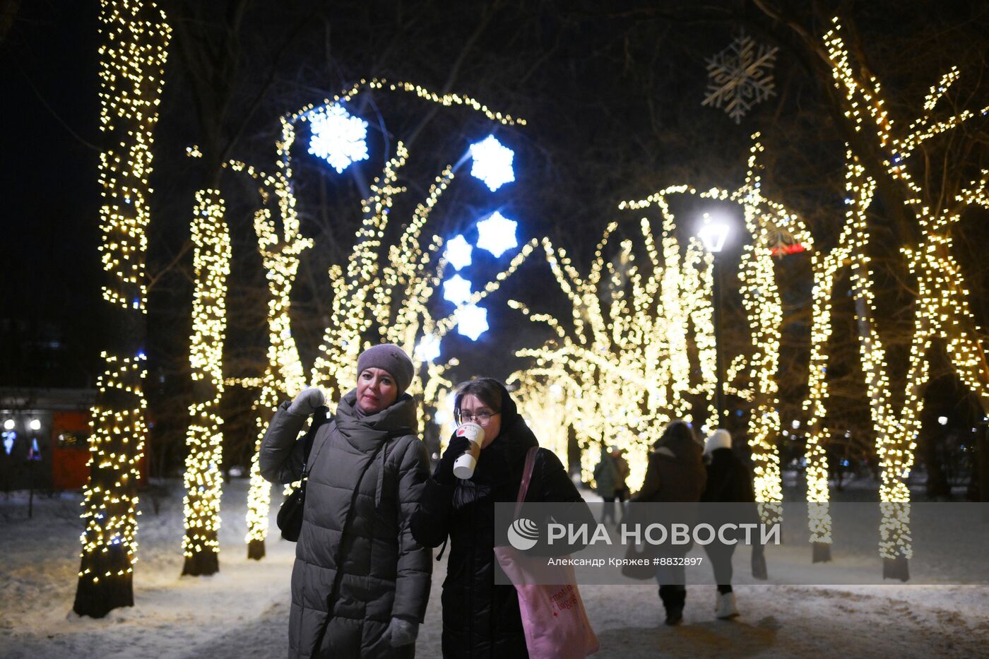 Подготовка Новосибирска к Новому году