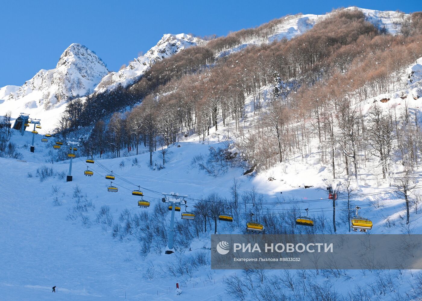 Старт зимнего сезона на курорте "Роза Хутор"