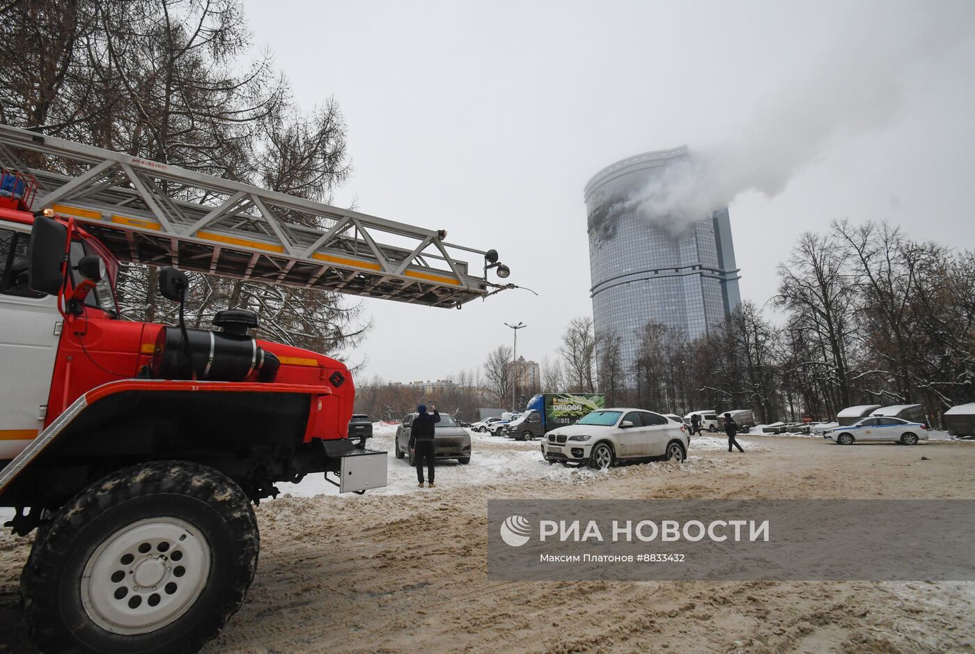 Последствия атаки БПЛА в Казани