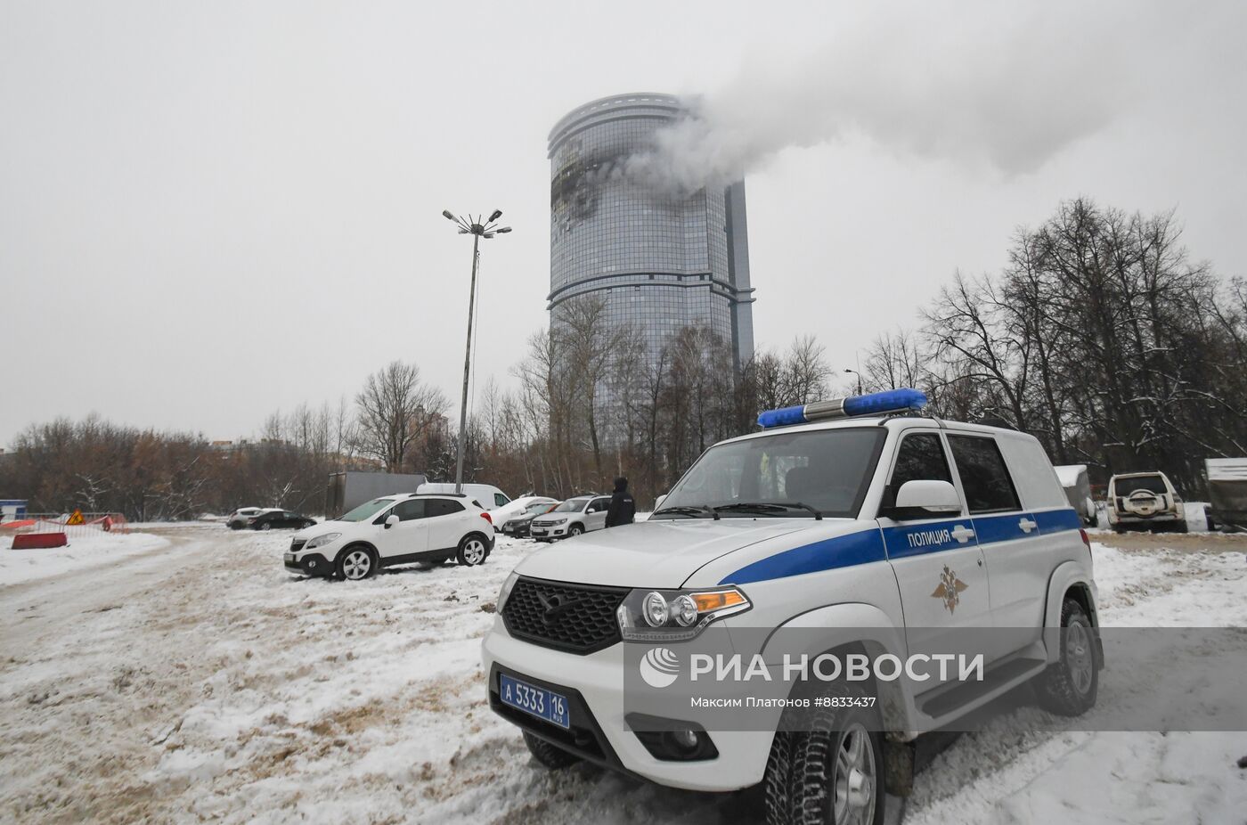 Последствия атаки БПЛА в Казани