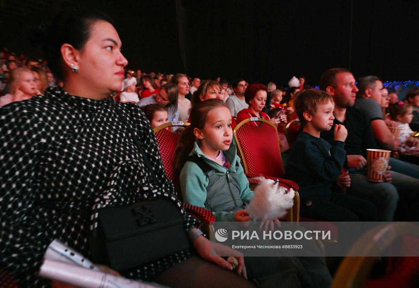 Новогоднее представление "Полный вперед!" на "Мосфильме"