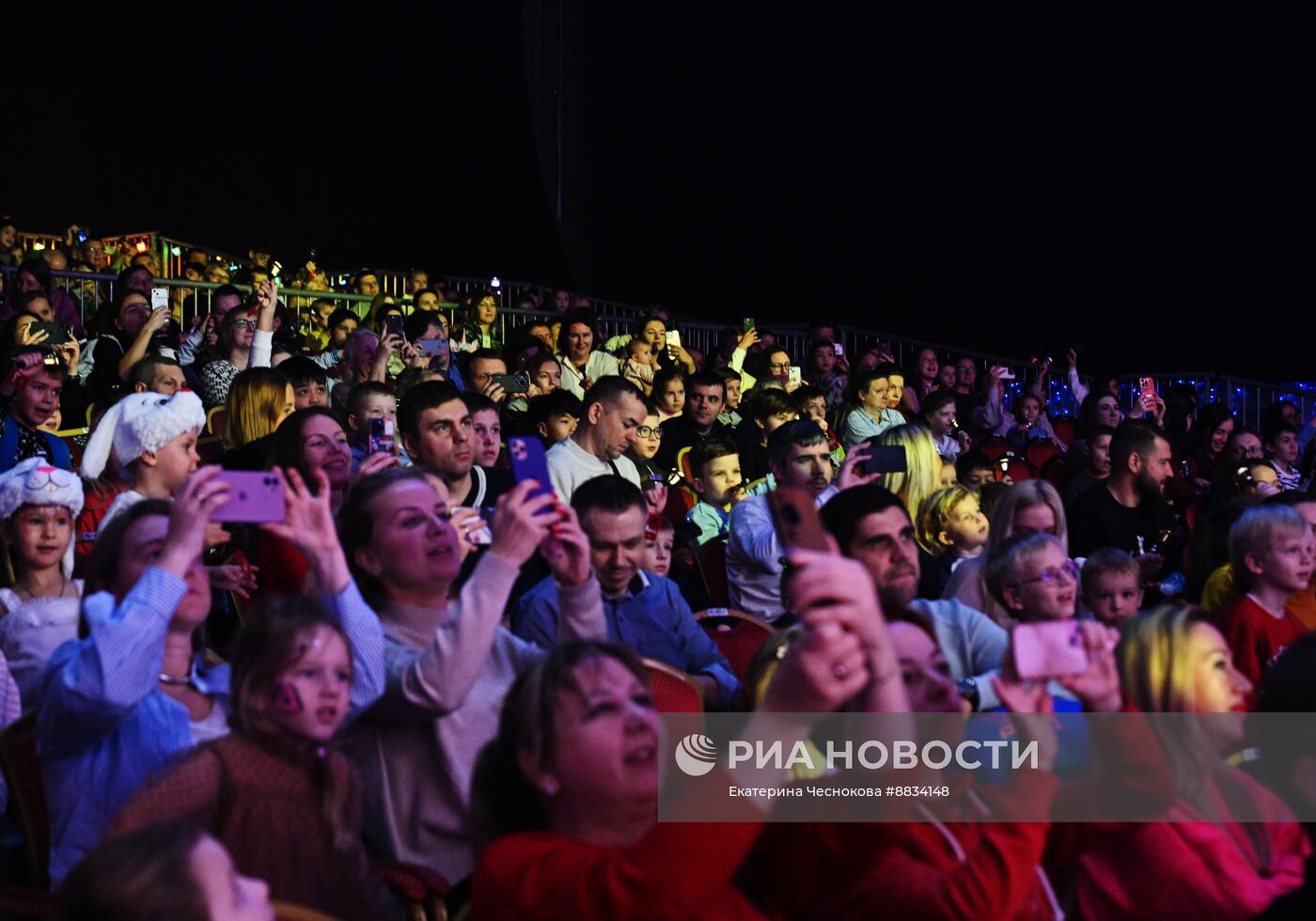 Новогоднее представление "Полный вперед!" на "Мосфильме"