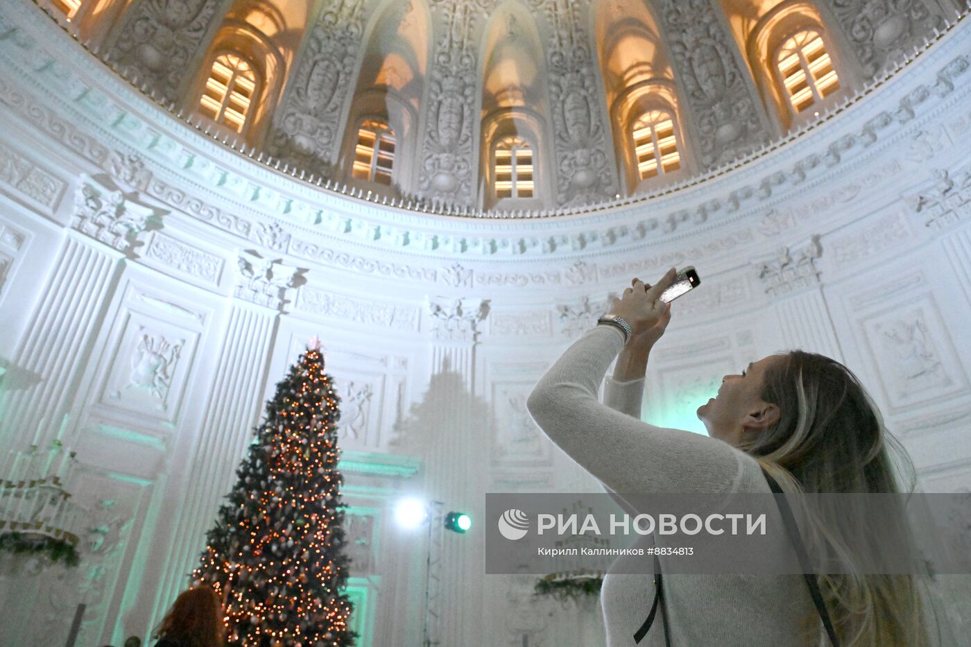 Новогодняя игра "Путешествие в Петровский путевой дворец" | РИА Новости ...