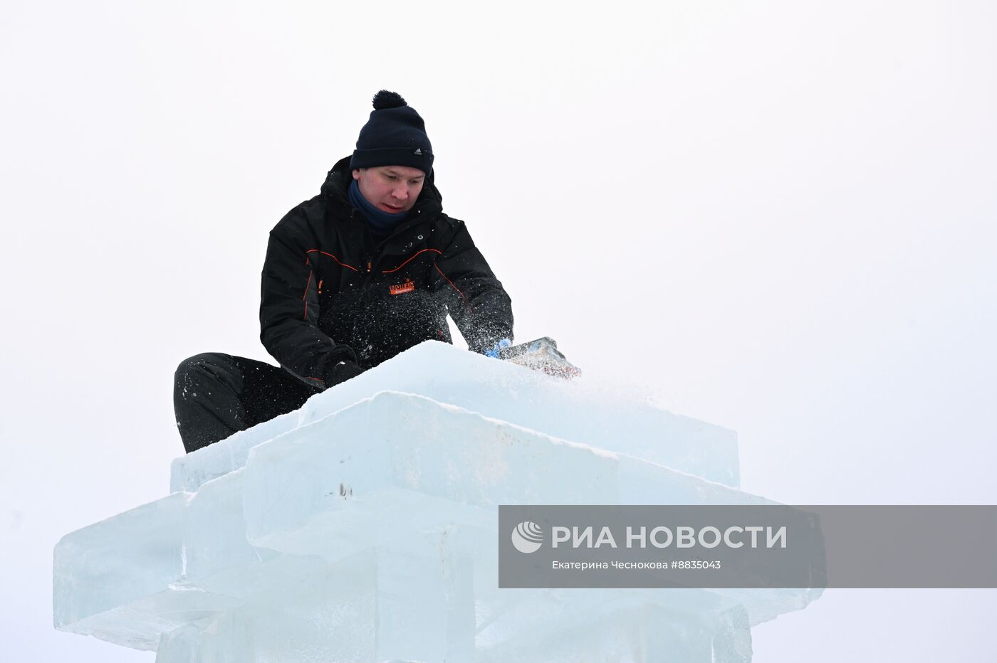 Мастер-класс X Новогоднего фестиваля "Ледовая Москва. В кругу семьи"