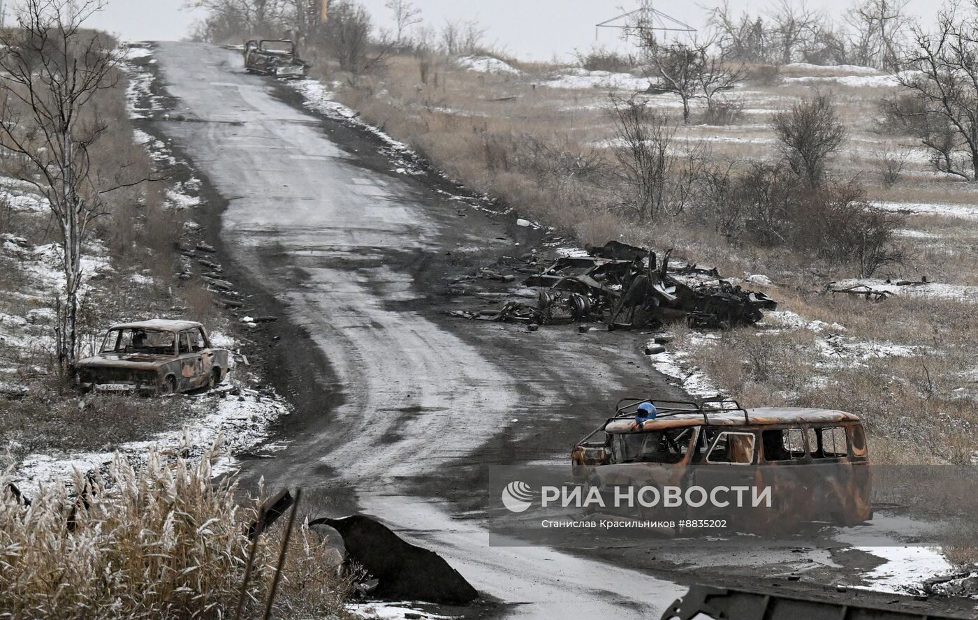 Новые освобожденные территории в ДНР