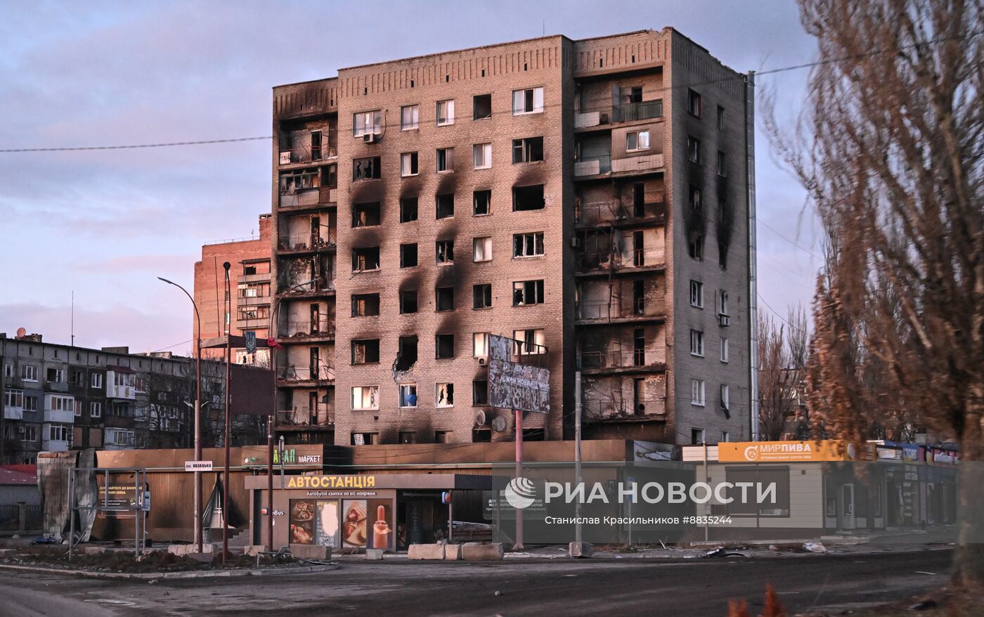 Новые освобожденные территории в ДНР