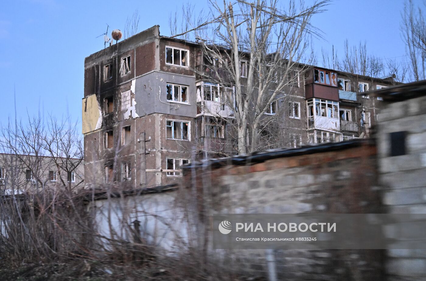 Новые освобожденные территории в ДНР