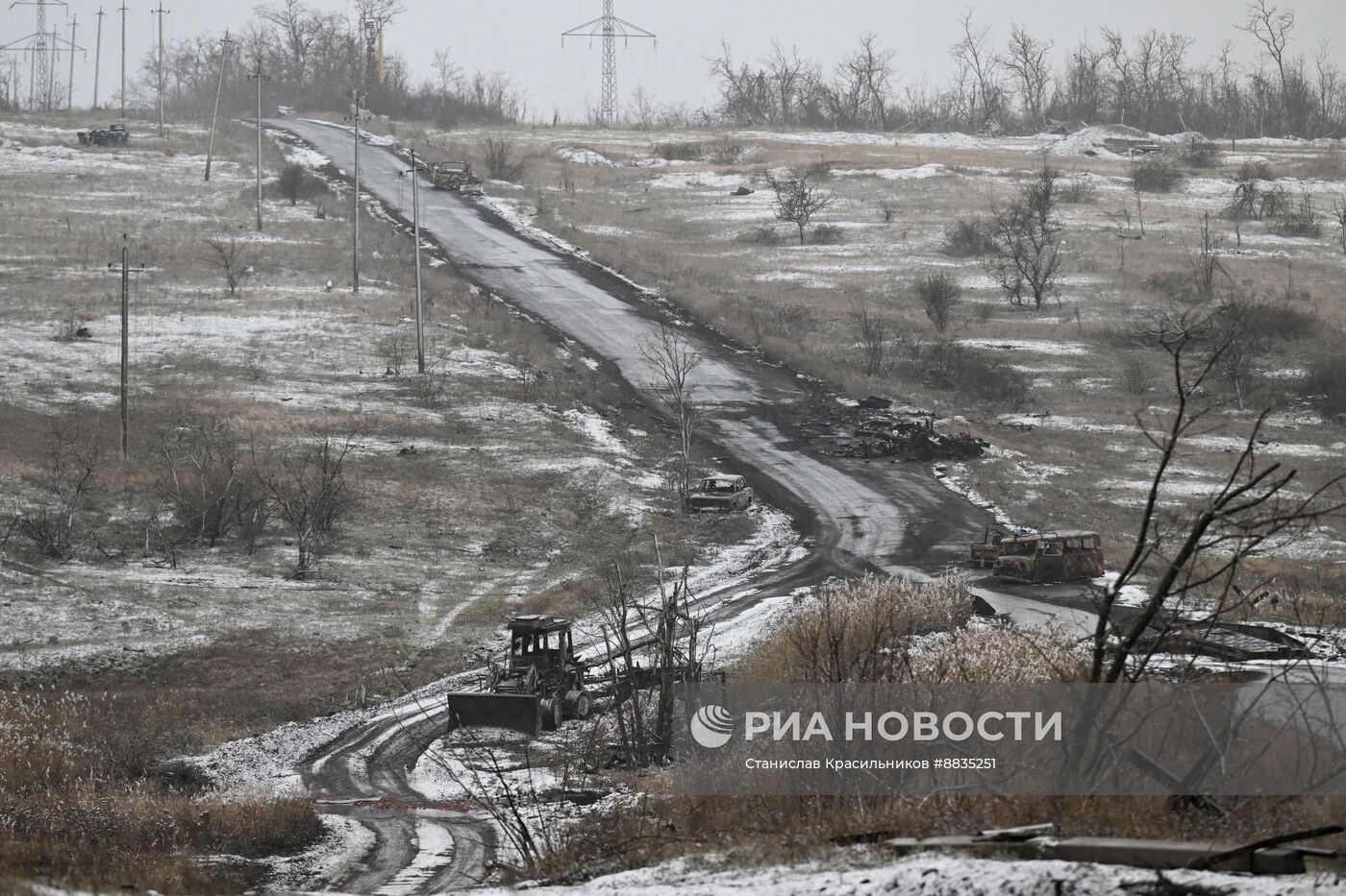 Новые освобожденные территории в ДНР