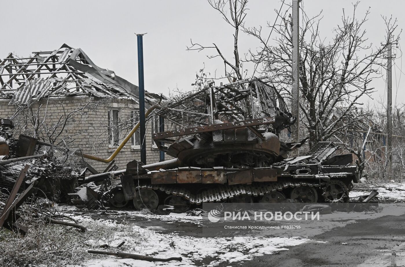 Новые освобожденные территории в ДНР