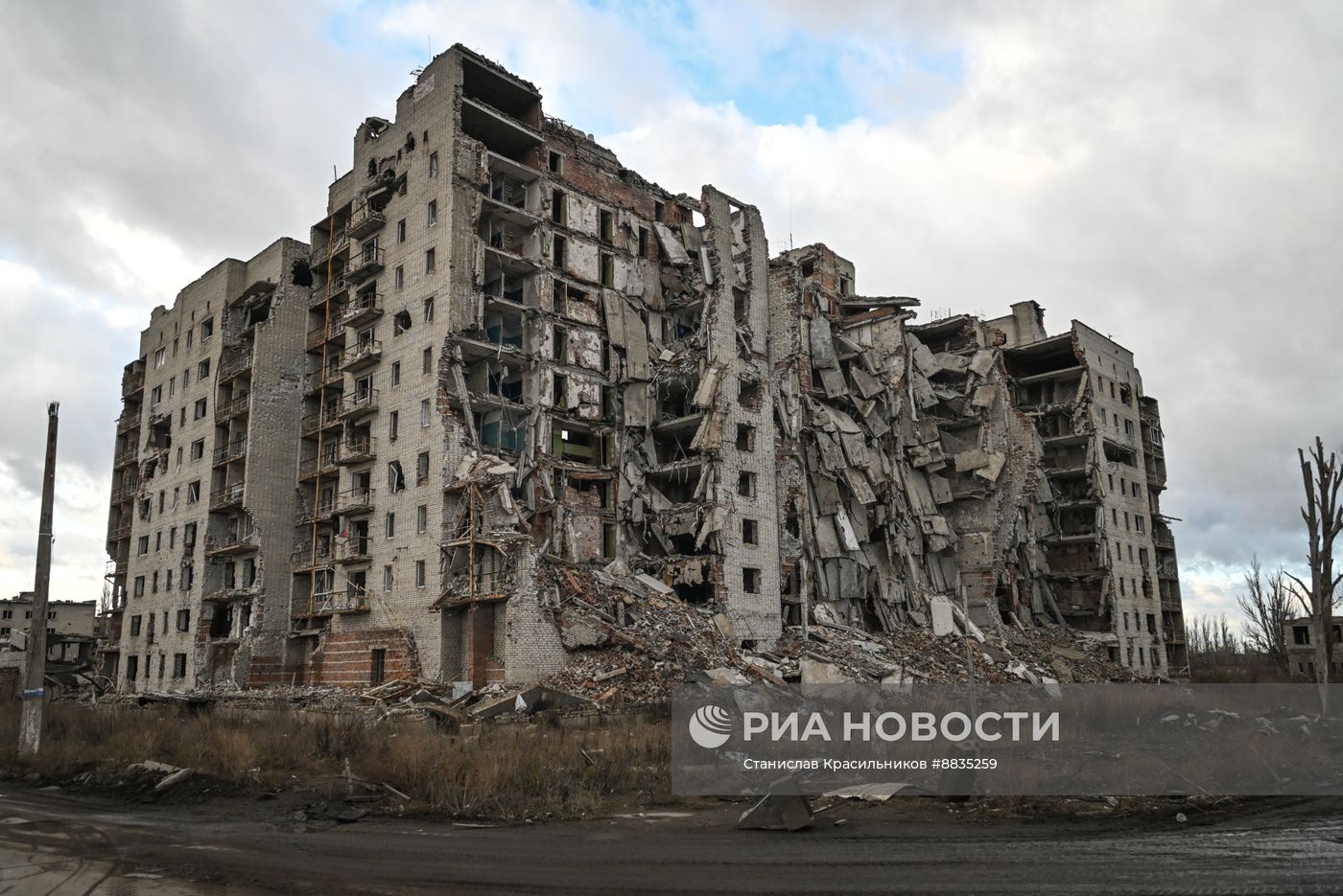 Новые освобожденные территории в ДНР