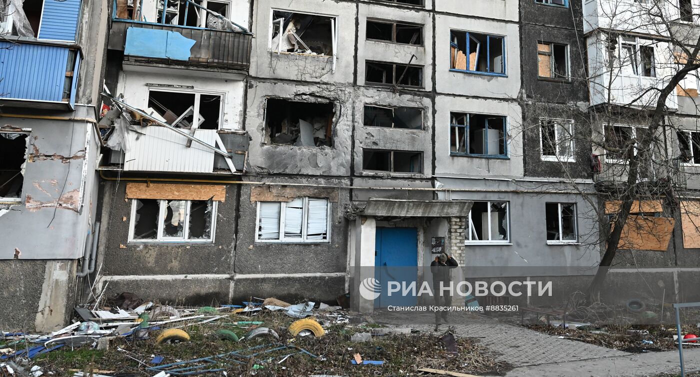 Новые освобожденные территории в ДНР