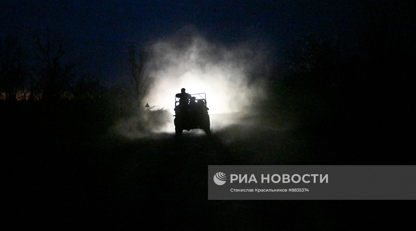 Военнослужащие в зоне СВО