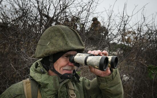 Военнослужащие в зоне СВО