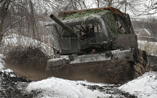 Военнослужащие в зоне СВО