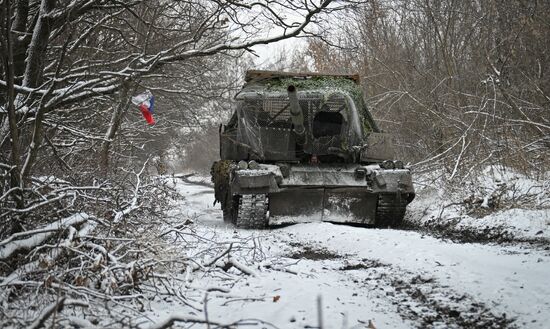 Военнослужащие в зоне СВО