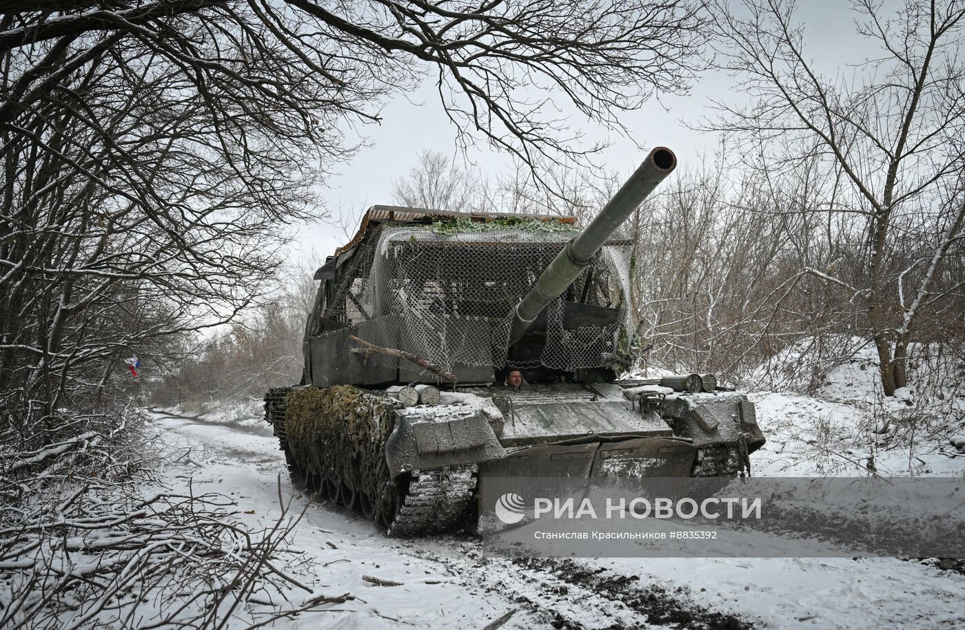 Военнослужащие в зоне СВО