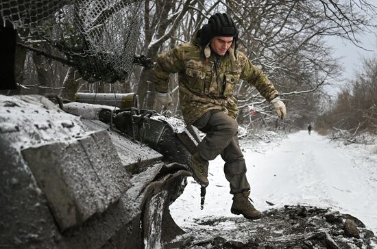 Военнослужащие в зоне СВО