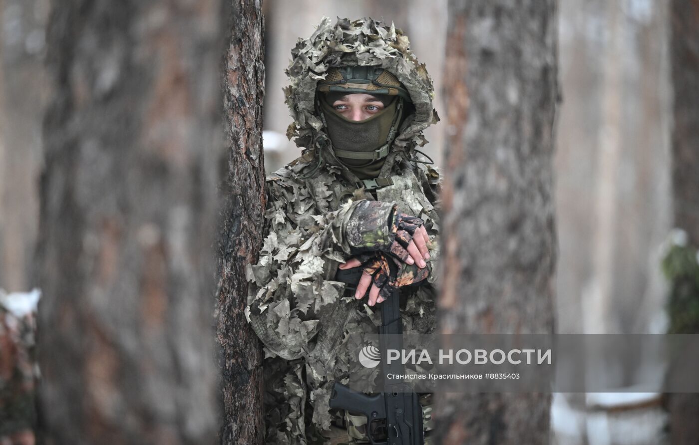 Военнослужащие в зоне СВО