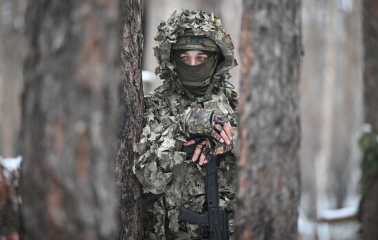 Военнослужащие в зоне СВО