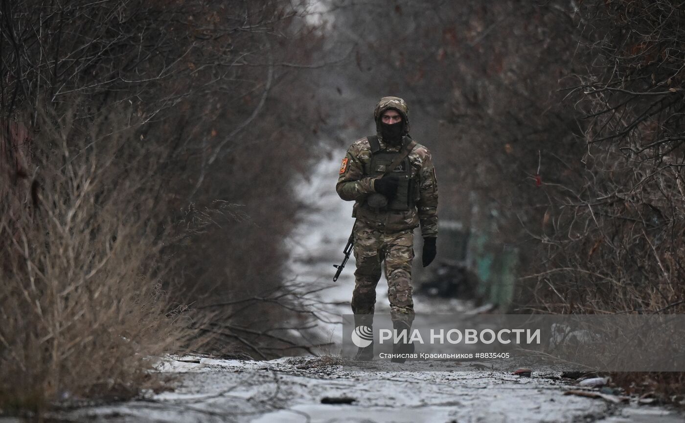 Военнослужащие в зоне СВО