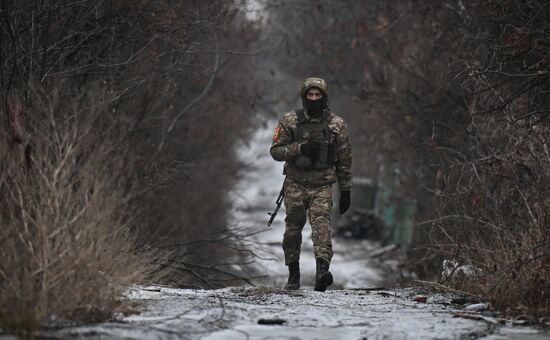 Военнослужащие в зоне СВО