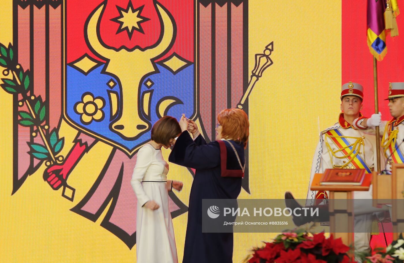 М. Санду вступила в должность президента Молдавии