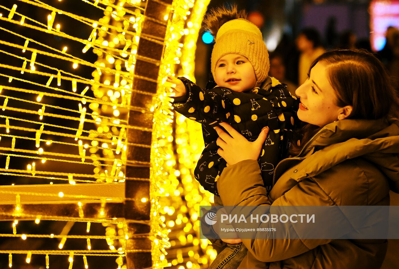 Новогоднее украшение Баку