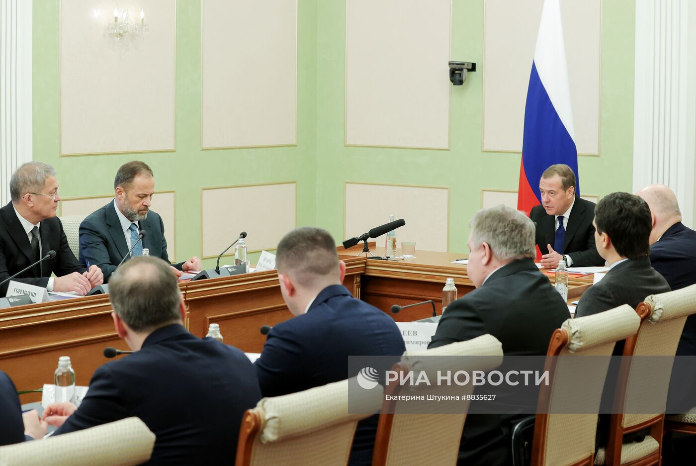 Рабочая поездка зампреда Совбеза РФ Д. Медведева в Приволжский федеральный округ