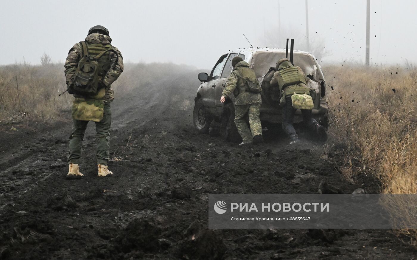 Военнослужащие в зоне СВО