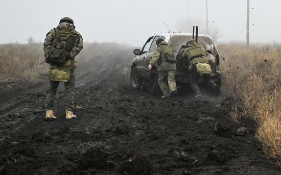 Военнослужащие в зоне СВО