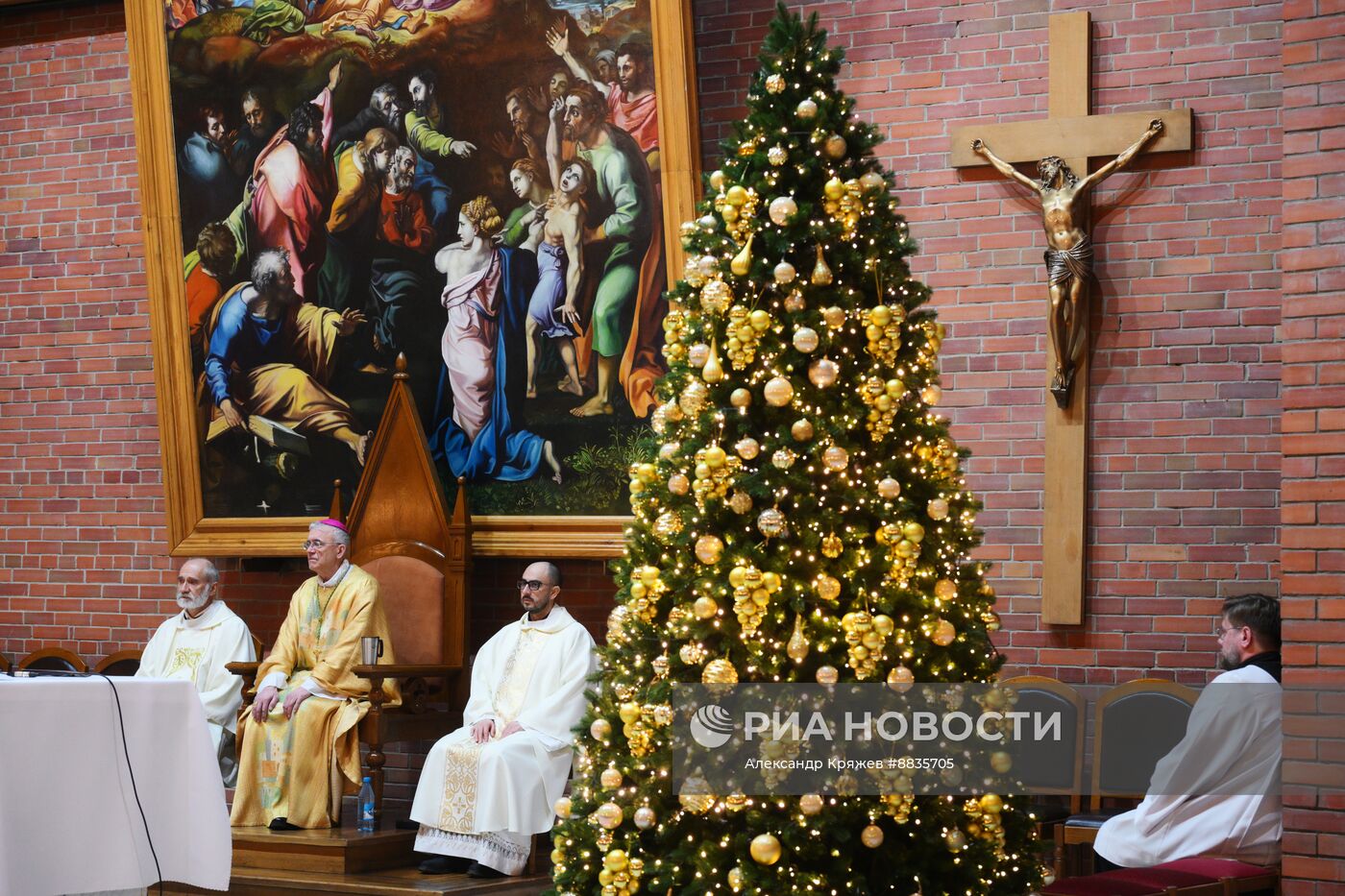 Празднование католического Рождества 