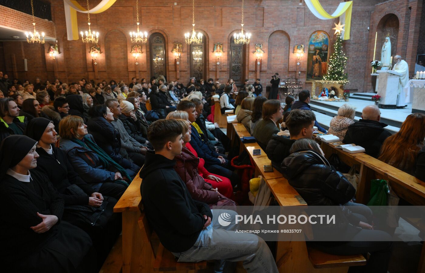 Празднование католического Рождества 
